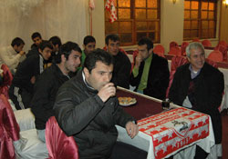 Taraftar - futbolcu kaynaşması