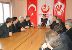 AK Partiden BBPye taziye ziyareti