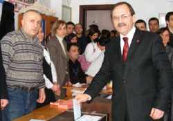 Şahine vatandaşlardan büyük ilgi