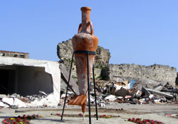 Eski otogar binaları yıkılıyor