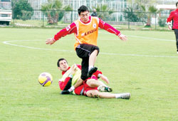 Samsunspor top başı yapıyor