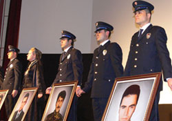 Şehitlere son buluşma