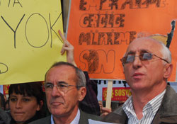 Obama geliyor diye eylem yaptılar