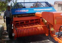 Çiftçiye makina desteği