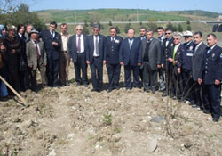 Polis Hatıra Ormanı oluşturuldu
