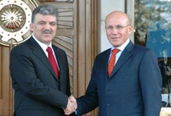 Köşk'te Kıbrıs Zirvesi