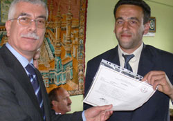 Arıcılık kursunu tamamladılar