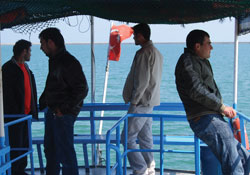 Samsunlular tekne turlarını sevdi