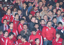 Taraftar desteğe hazır