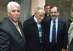 Kayınpederi Şahini ziyaret etti