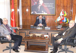 Bafra TSO'dan Şahin'e ziyaret