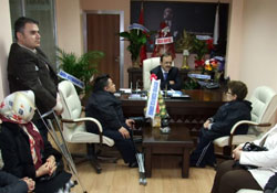 Şahin, resmen görevine başladı