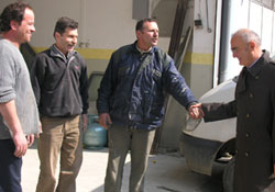 Yılmaz, ziyaretlere devam etti