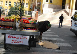 İbadetini eksik etmedi