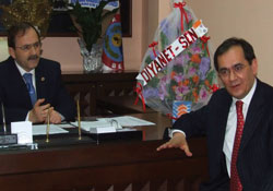 Milletvekili Demirden Şahine ziyaret