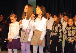 Çocukların performansı göz doldurdu