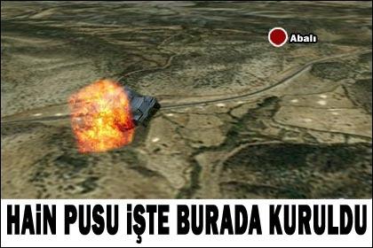 İşte saldırının meydana geldiği yer...