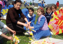 Orduda uçurtma şenliği