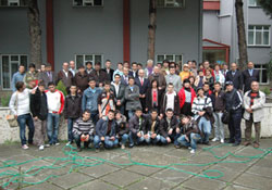 Öğrenciler Samsun'da ağırlandı