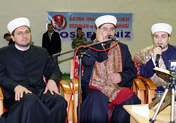 Hafızlar yarıştı