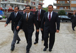 Güzeloğlu'dan Tekin'e ziyaret