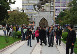 Üniversite öğrencilerinden Samsuna ziyaret