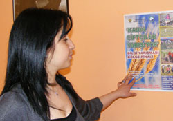 Kadın çiftçiler yarıştı