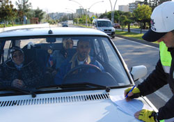 Sürücüler için uyarı kampanyası