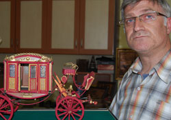 Bandırma Vapuru'nun dev minyatürü yapıldı