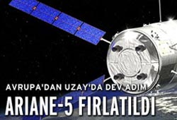 Avrupa, Ariane-5i Uzaya fırlattı