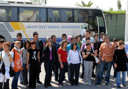 Üniversite öğrencilerinin Karadeniz gezisi