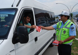 Kural ihlalcileri ceza yedi