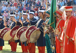 Mehteran bölüğü konser verdi