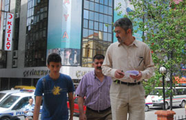 Ayakkabı hırsızı adliyede