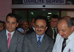 Hasta çocuklara büyük moral oldu