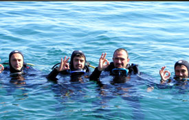 Balıkadam kursuna ilgi büyük oldu