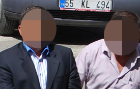 Aranan şahıs yakalandı