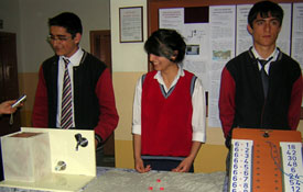 Öğrenciler projelerini sergiledi