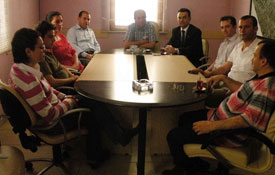 Demokrasi için çalışılıyor