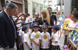 Minikler küresel ısınmaya dikkat çekti