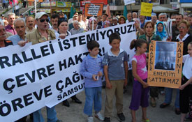 Mobil santrale alışmış gibiler!