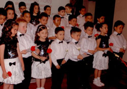 Miniklerden harika gösteri