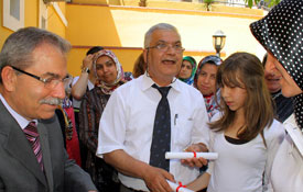 Becerilerini sergilediler