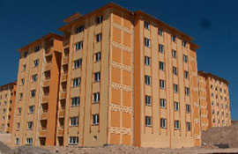 TOKİ konutlarının alt yapısı tamam