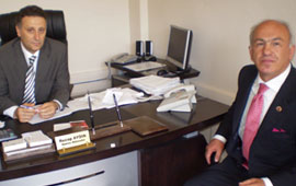 Bayrakdar dan Recep Aydına ziyaret