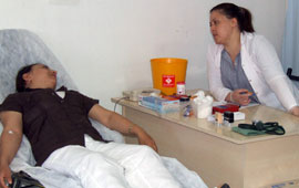 Kan bağışı devam ediyor