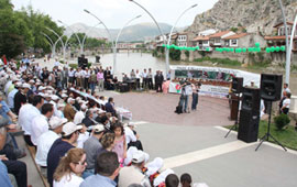 Kiraz teşvik yarışması yapıldı