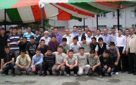 ÖSS öncesi moral depoladılar