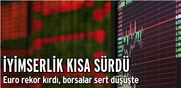 Piyasalarda kara bulutlar dağılmıyor