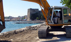 Yat limanı tamamlandı